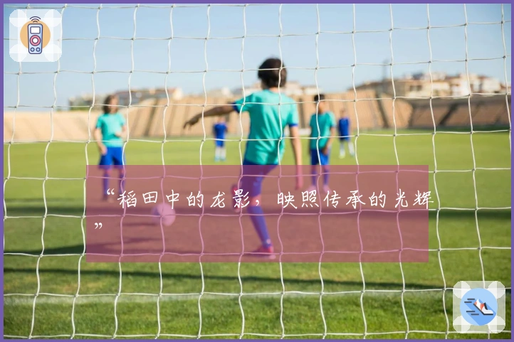 “稻田中的龙影，映照传承的光辉”